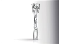 Anello Salvini Donna Battito in Oro bianco Diamante 20074835-13 - 20074835-13